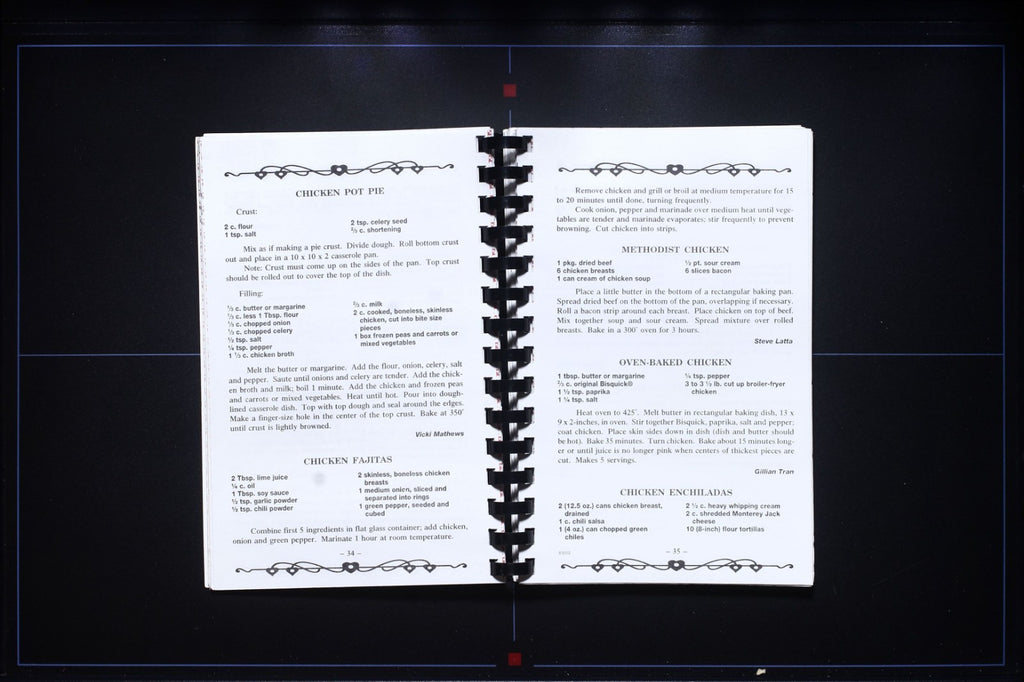 Carol Hughes Lung Transplant Fund Cookbook (2002) - Bella Vista, Arkansas Recipe