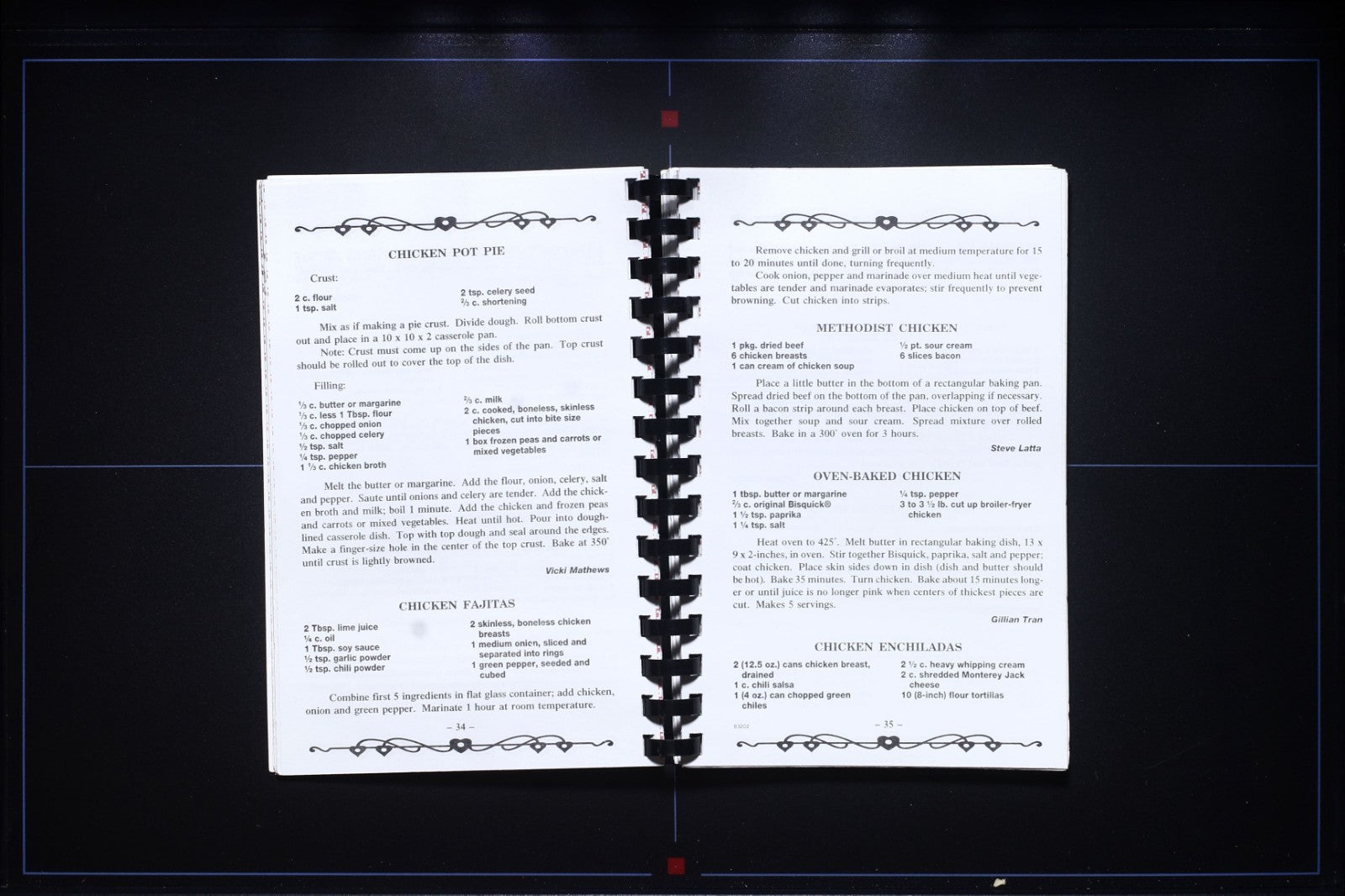 Carol Hughes Lung Transplant Fund Cookbook (2002) - Bella Vista, Arkansas Recipe