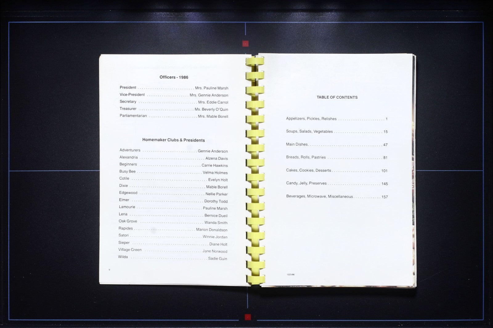 Food for My Household - Rapides Parish #2 - 1986 Louisiana - Community Cookbook