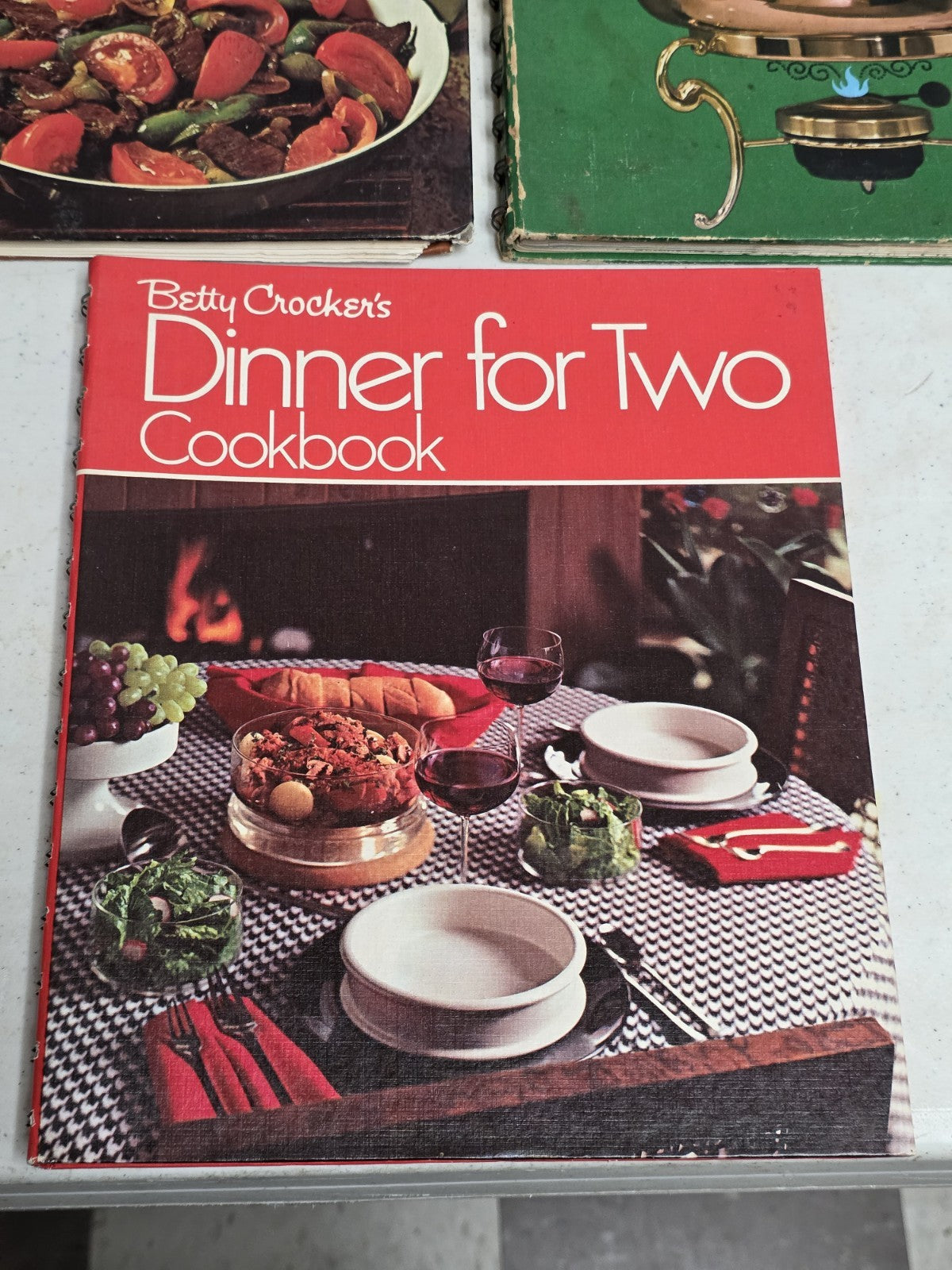 Betty Crocker Set of 5 Cookbooks 1960s Large Spirals - Family Dinners, Hostess