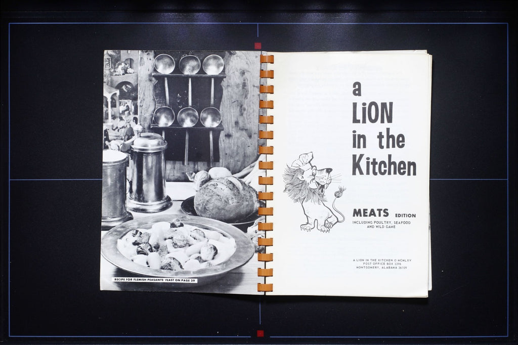 A Lion in the Kitchen: Meats Cookbook - Montgomery, Alabama - Recipes
