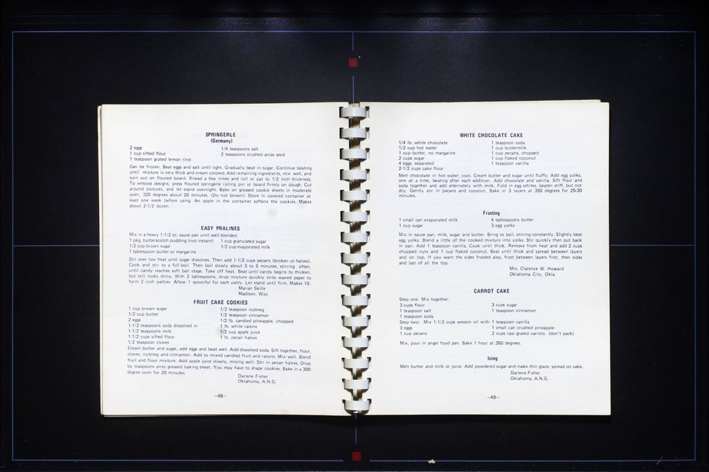 The New Spirit of America Cookbook - Air National Guard  NCO Academy - Recipes