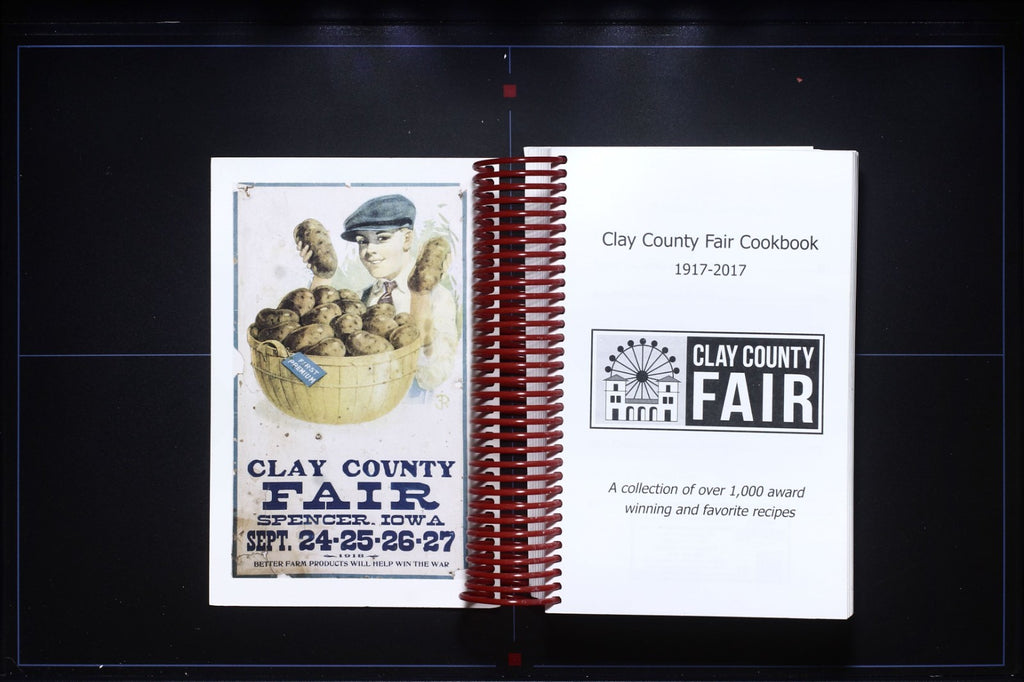 Clay County Fair Blue Ribbon Recipes (2017) Cookbook - Spencer, Iowa