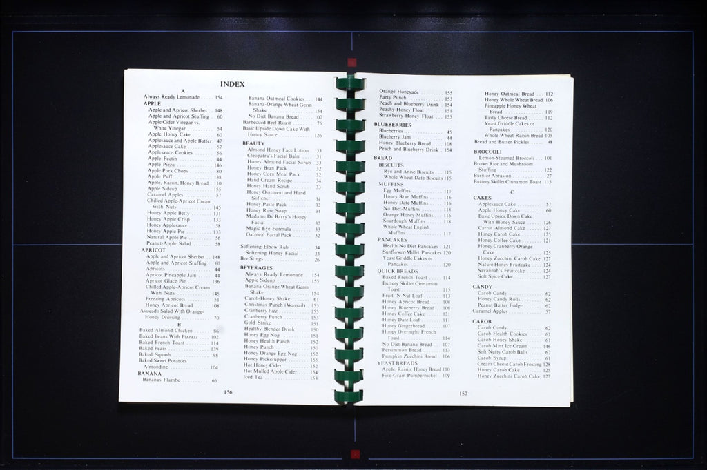 Here's to you, Honey! - Sugarless Cookbook - Joe Parkhill - Vintage Recipes