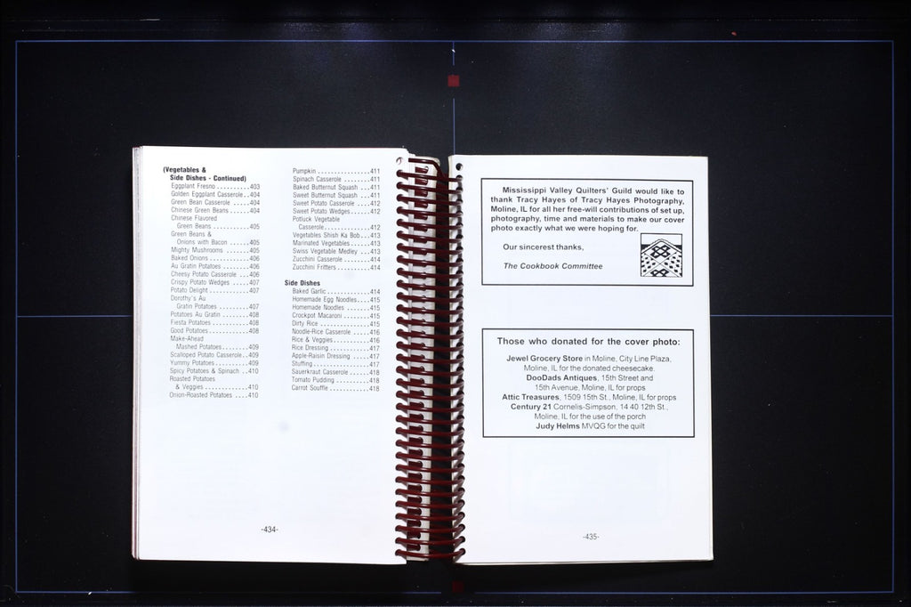 Mississippi Valley Quilters' Guild Cookbook (2004) - Iowa/Illinois Recipes