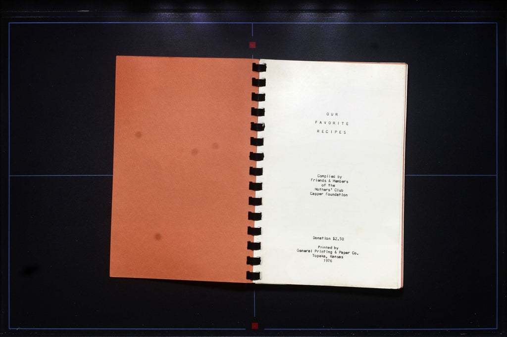 Capper Foundation Cookbook (1976) - Topeka, Kansas