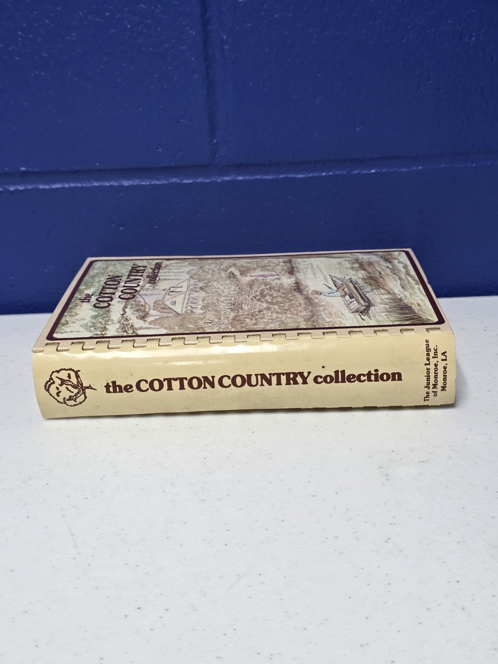 The Cotton Country Collection Cookbook HC 1975 Louisiana Recipes  W4