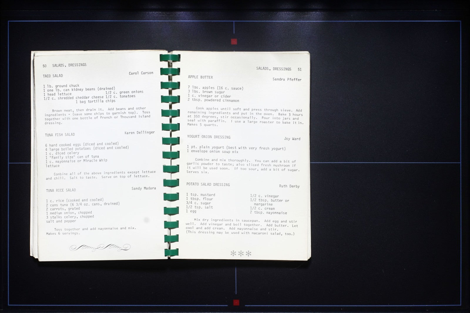 Moms' Favorites - Community Cookbook - Vintage Recipes