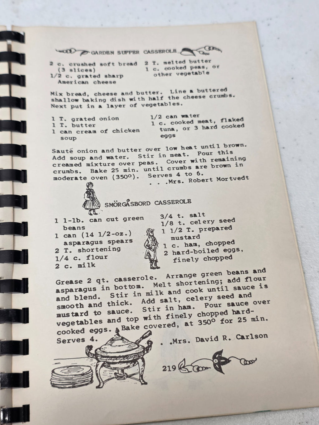 Measure for Pleasure Cookbook - Swedish - Lindsborg, Kansas - Bethany College