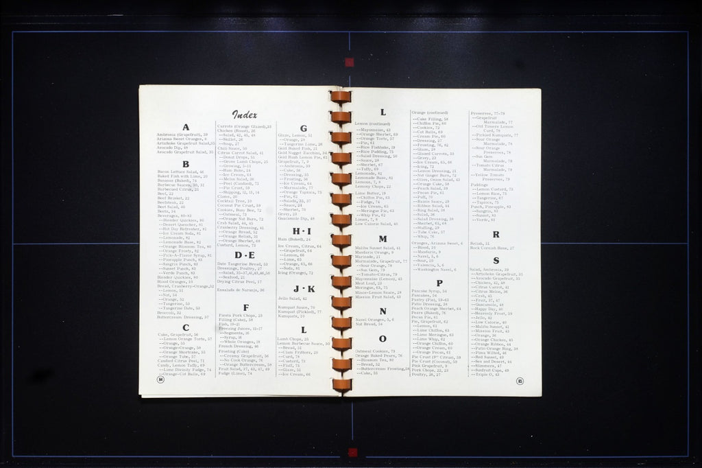 Arizona California Citrus Cookbook (1976) - Glenda McGillis - Vintage Recipes