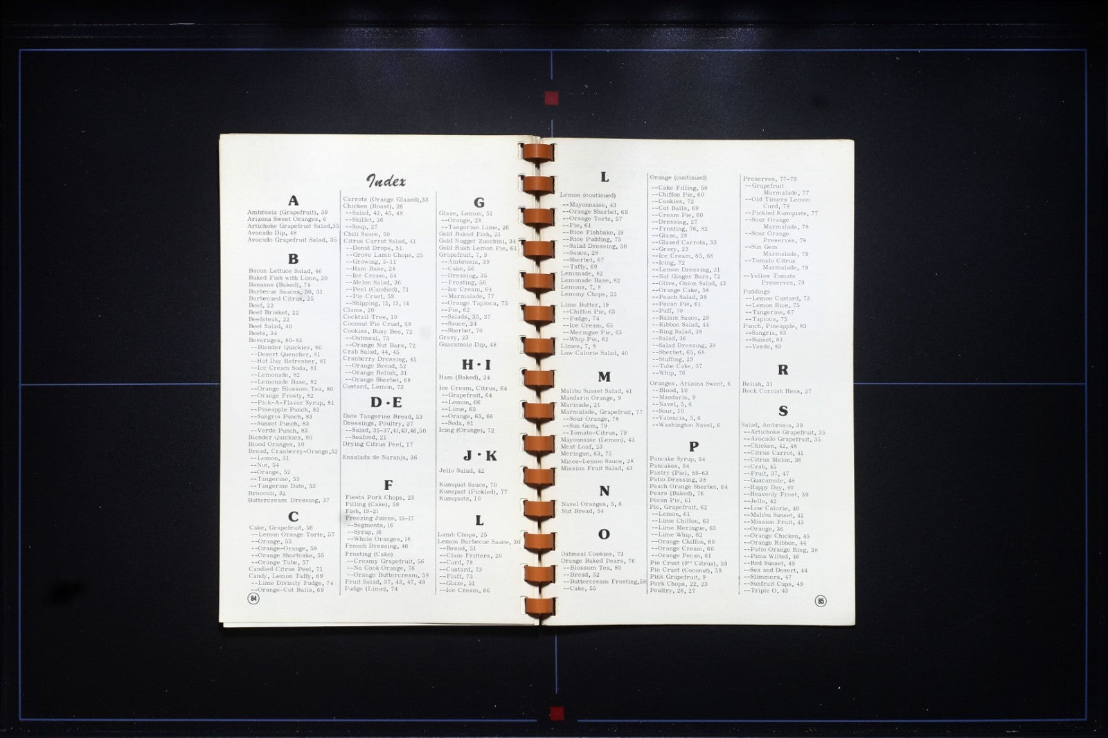 Arizona California Citrus Cookbook (1976) - Glenda McGillis - Vintage Recipes