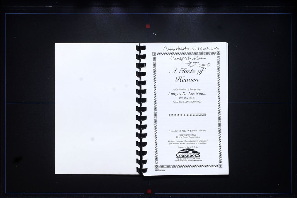 Amigos De Los Ninos Cookbook (2003) - Little Rock, Arkansas - Vintage Community