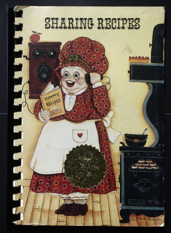 Beta Eta, Epsilon Sigma Alpha Cookbook (1988) - Vintage College Sorority Recipes