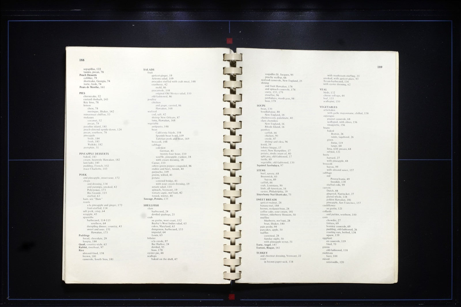 Americana Cookery Cookbook - Recipes of Home Economics Teachers - Vintage