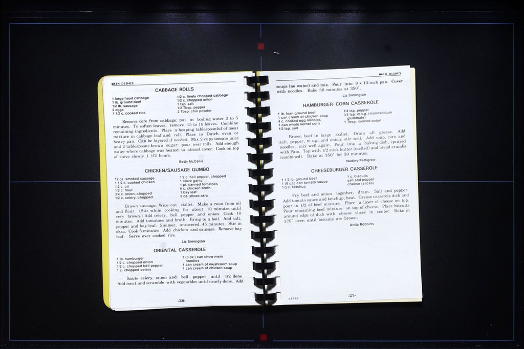 Old Baptist Mission Church Cookbook (1989) - Westville, Oklahoma - Vintage