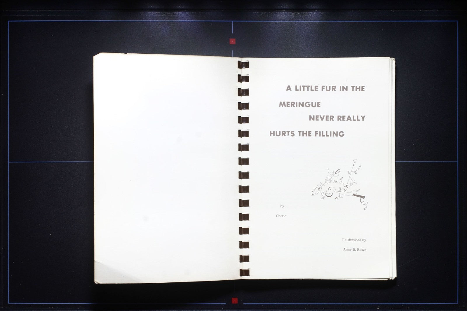 A Little Fur in the Meringue Never Really Hurts the Filling - Cherie - Cookbook