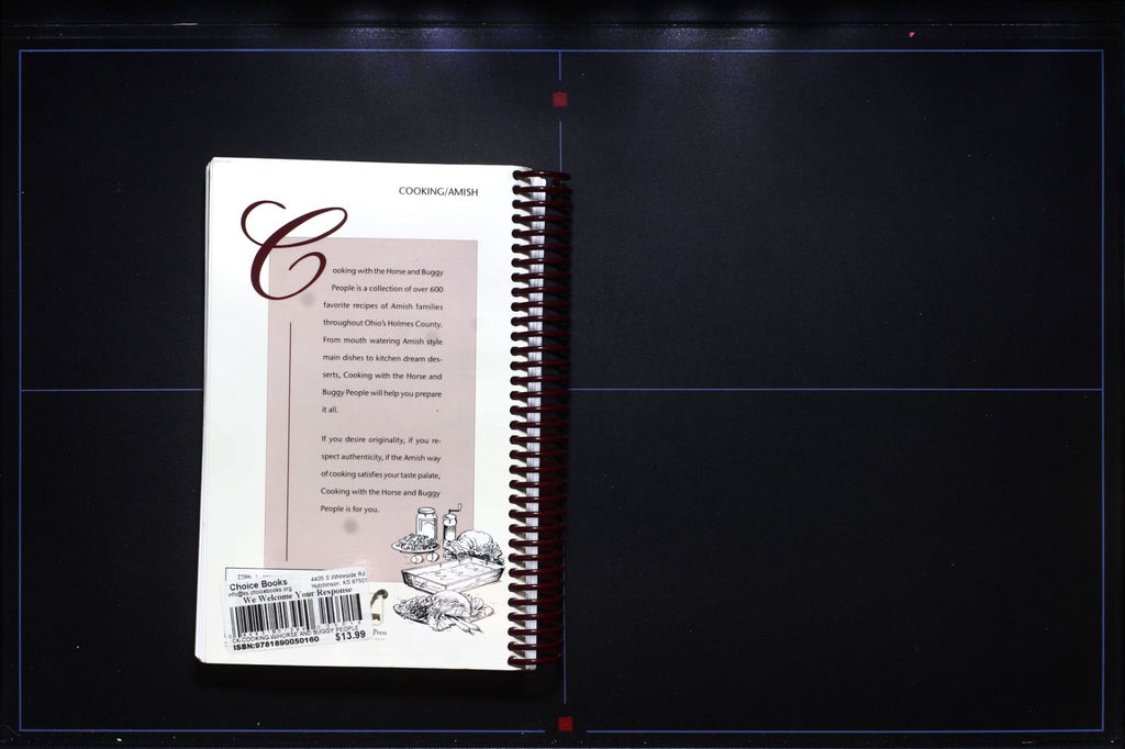 Cooking with the Horse & Buggy People Cookbook - Holmes County, Ohio - Recipes