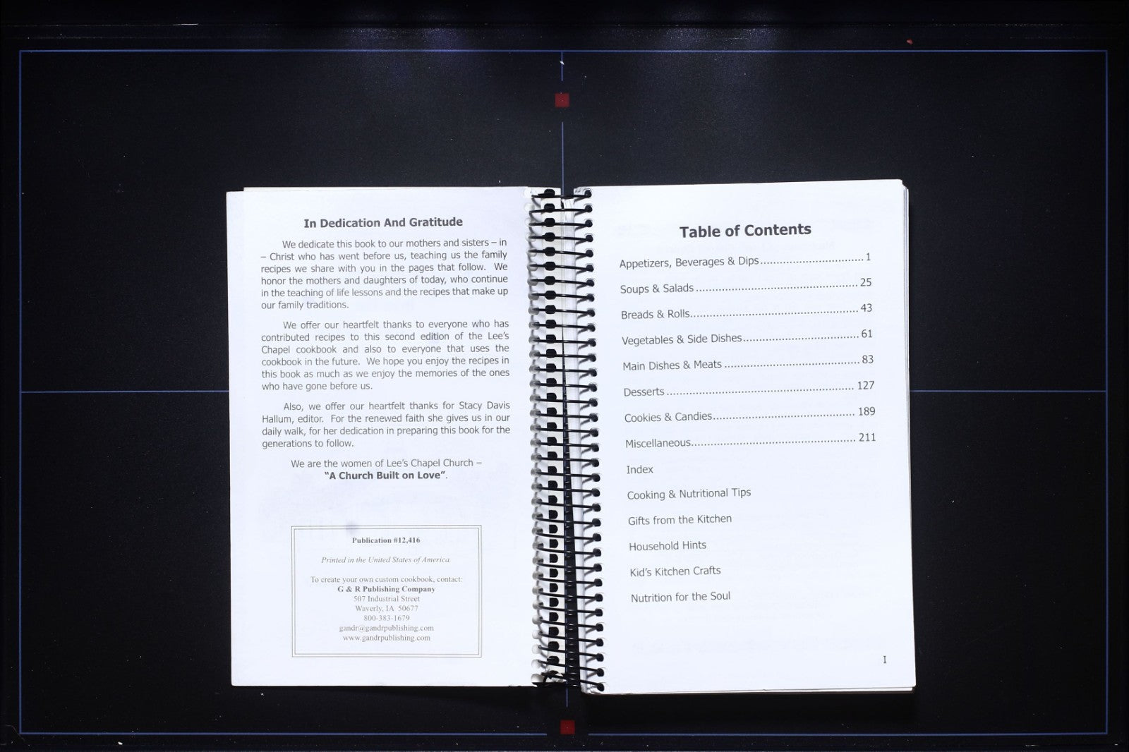 Lee's Chapel Assembly of God Cookbook - Muldrow, Oklahoma