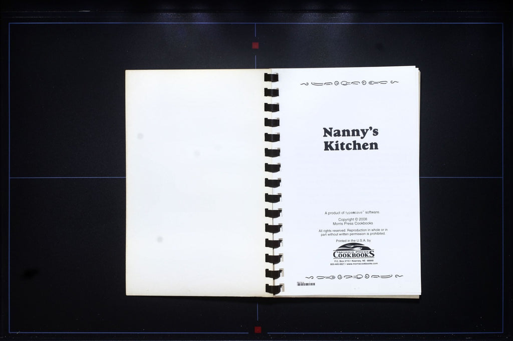 Nanny's Kitchen Cookbook (2008) - Flippin, Arkansas - Local Recipes - Thin Book