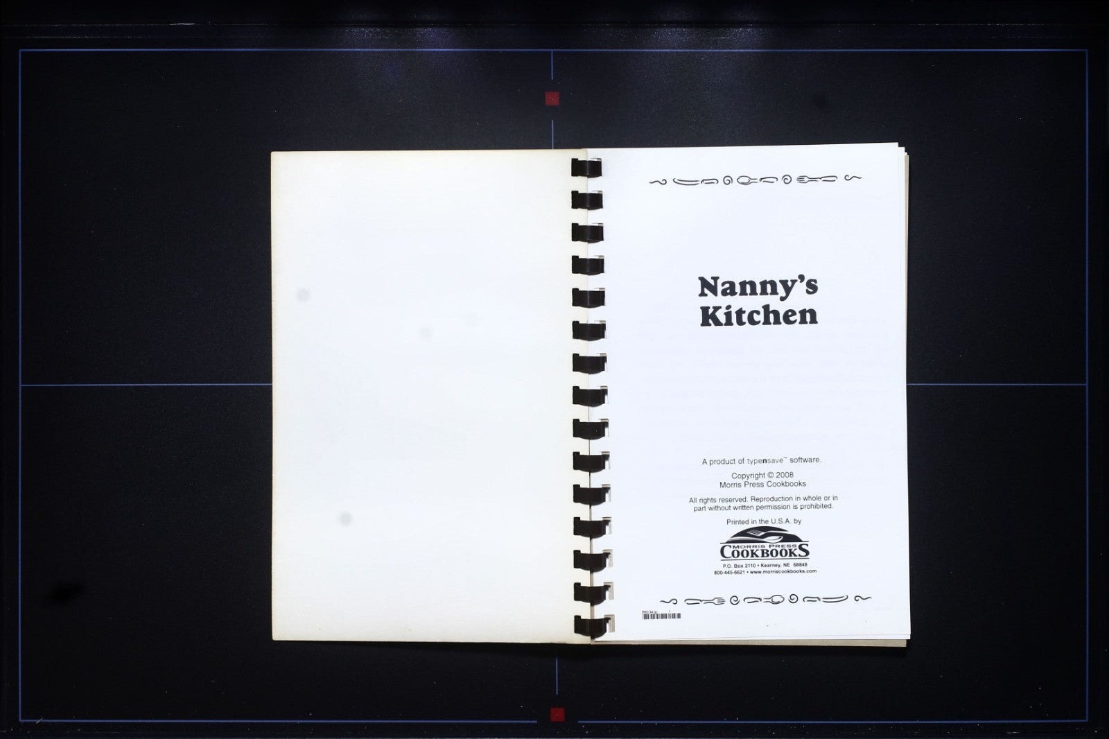 Nanny's Kitchen Cookbook (2008) - Flippin, Arkansas - Local Recipes - Thin Book