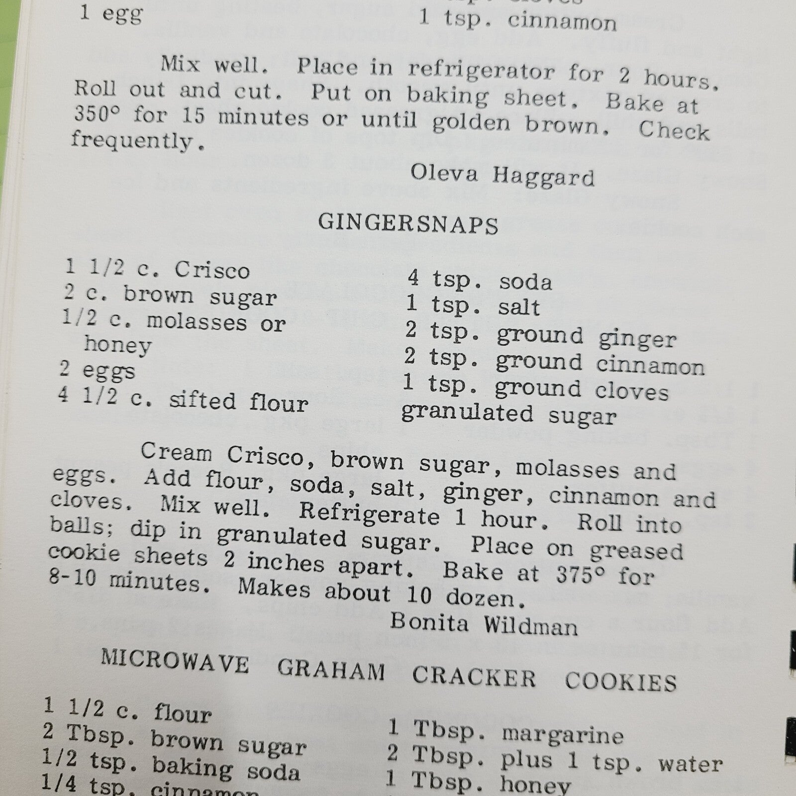 Pioneer Drive Baptist Church: Abilene, Texas - Vintage Cookbook, Trusted Recipes