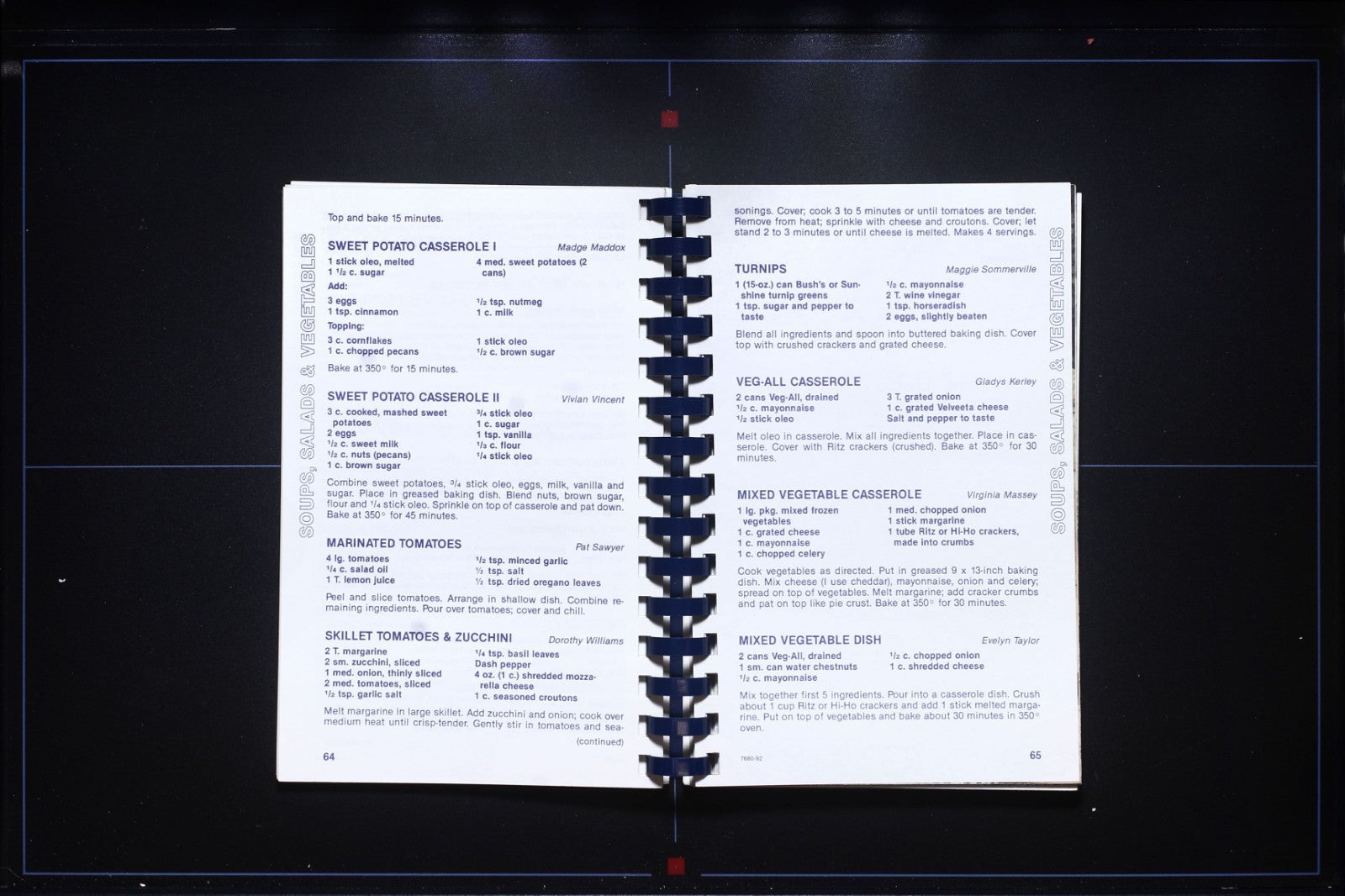 Waples Memorial United Methodist Church Cookbook (1992) - Denison, Texas