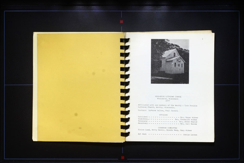 Favorite Recipes (1977) - Lutheran Chapel - Avalanche, Wisconsin - Cookbook