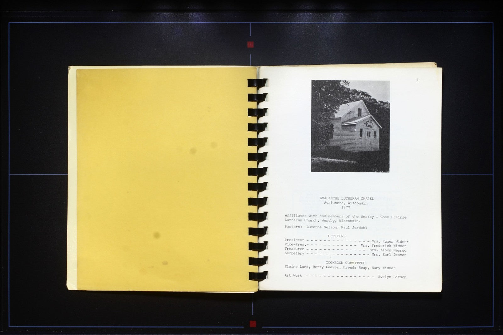 Favorite Recipes (1977) - Lutheran Chapel - Avalanche, Wisconsin - Cookbook