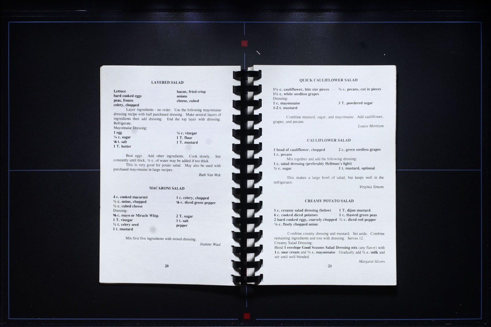 First Church of the Nazarene Cookbook - Oskaloosa, Iowa - Vintage Recipes