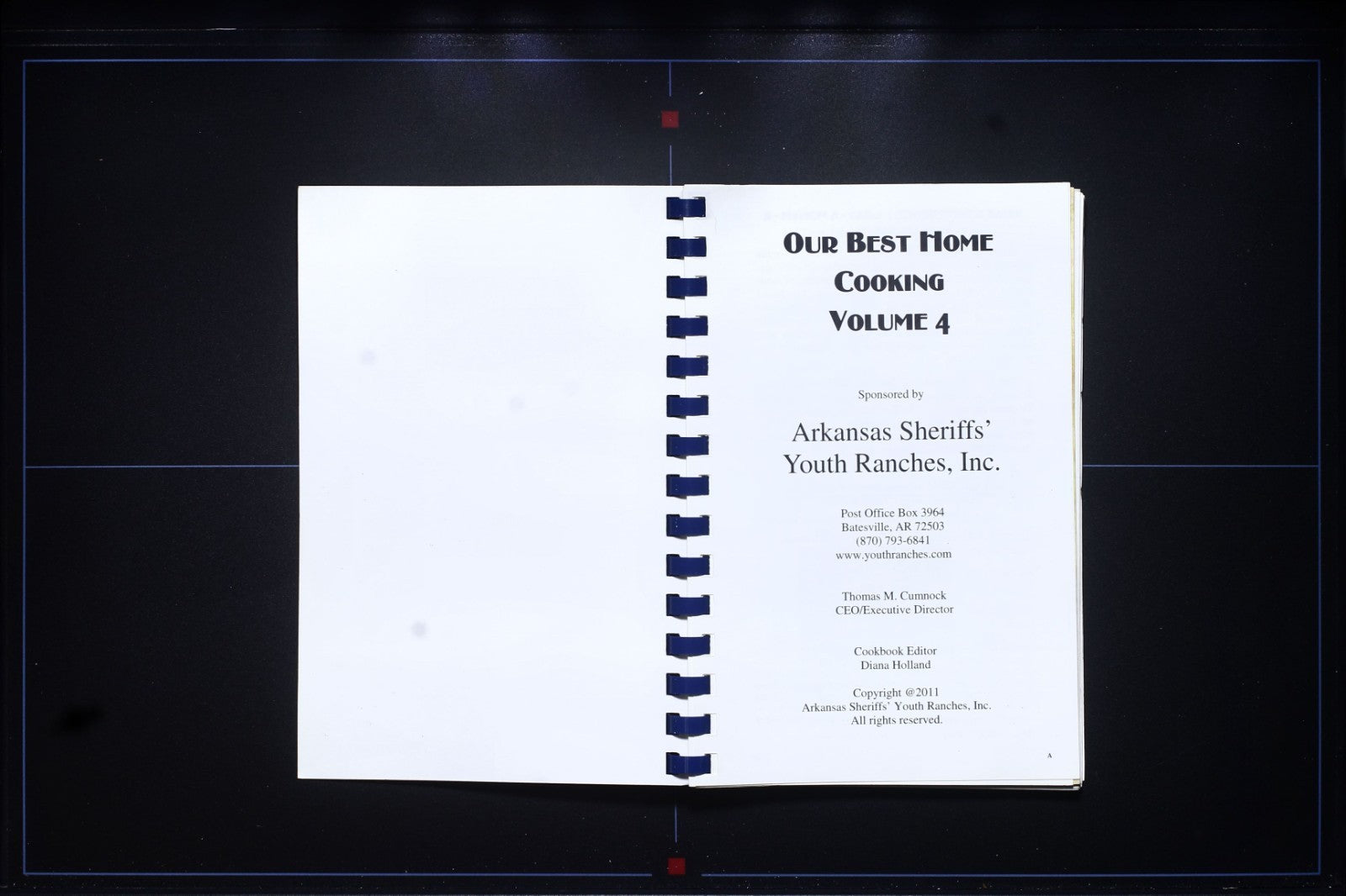 Arkansas Sheriffs' Youth Ranches Cookbook (2011) - Batesville, AR Recipes