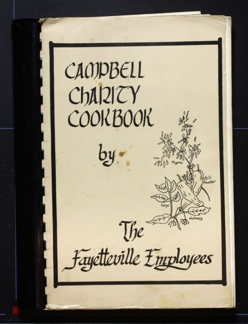 Campbell Charity Cookbook - Fayetteville, Arkansas