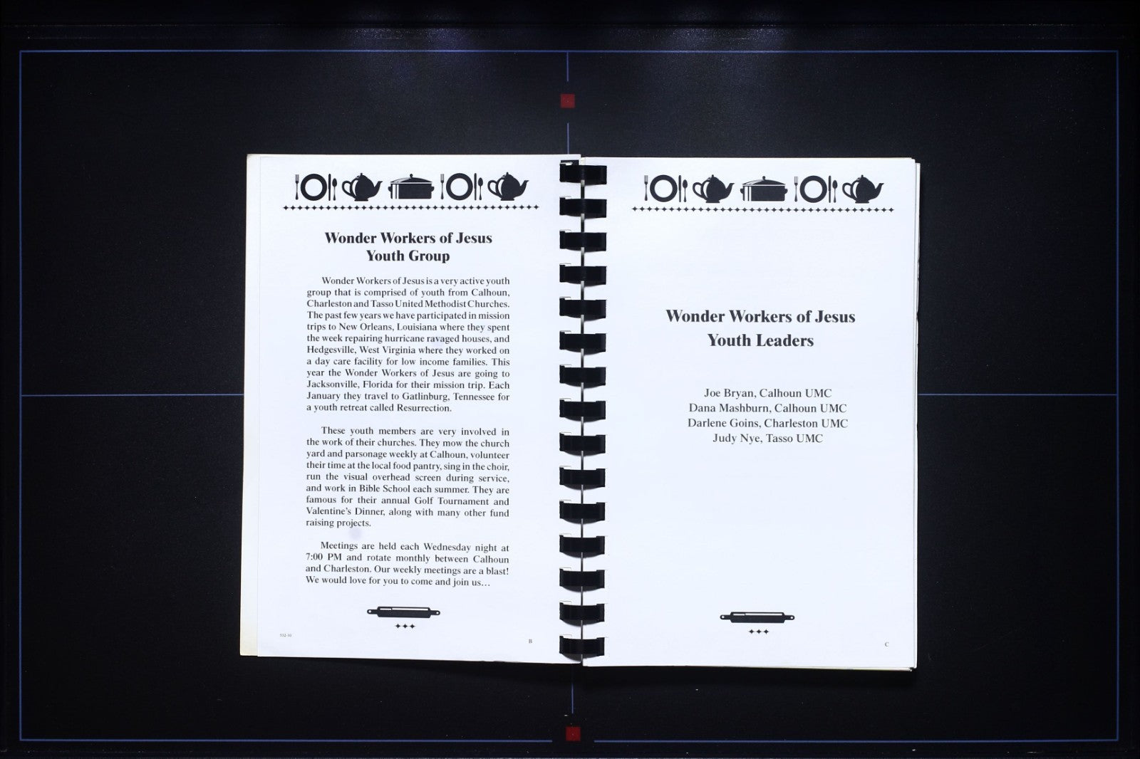 Kitchen Classics - Wonder Workers of Jesus Cookbook - Calhoun, Tennessee Recipes