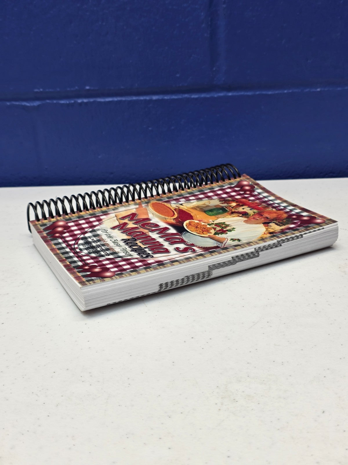 MeMa's Manna Recipes for the Busy Person - Vintage Spiral Cookbook PB