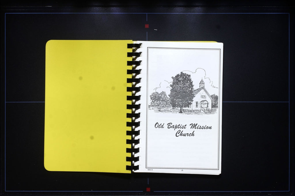 Old Baptist Mission Church Cookbook (1989) - Westville, Oklahoma - Vintage