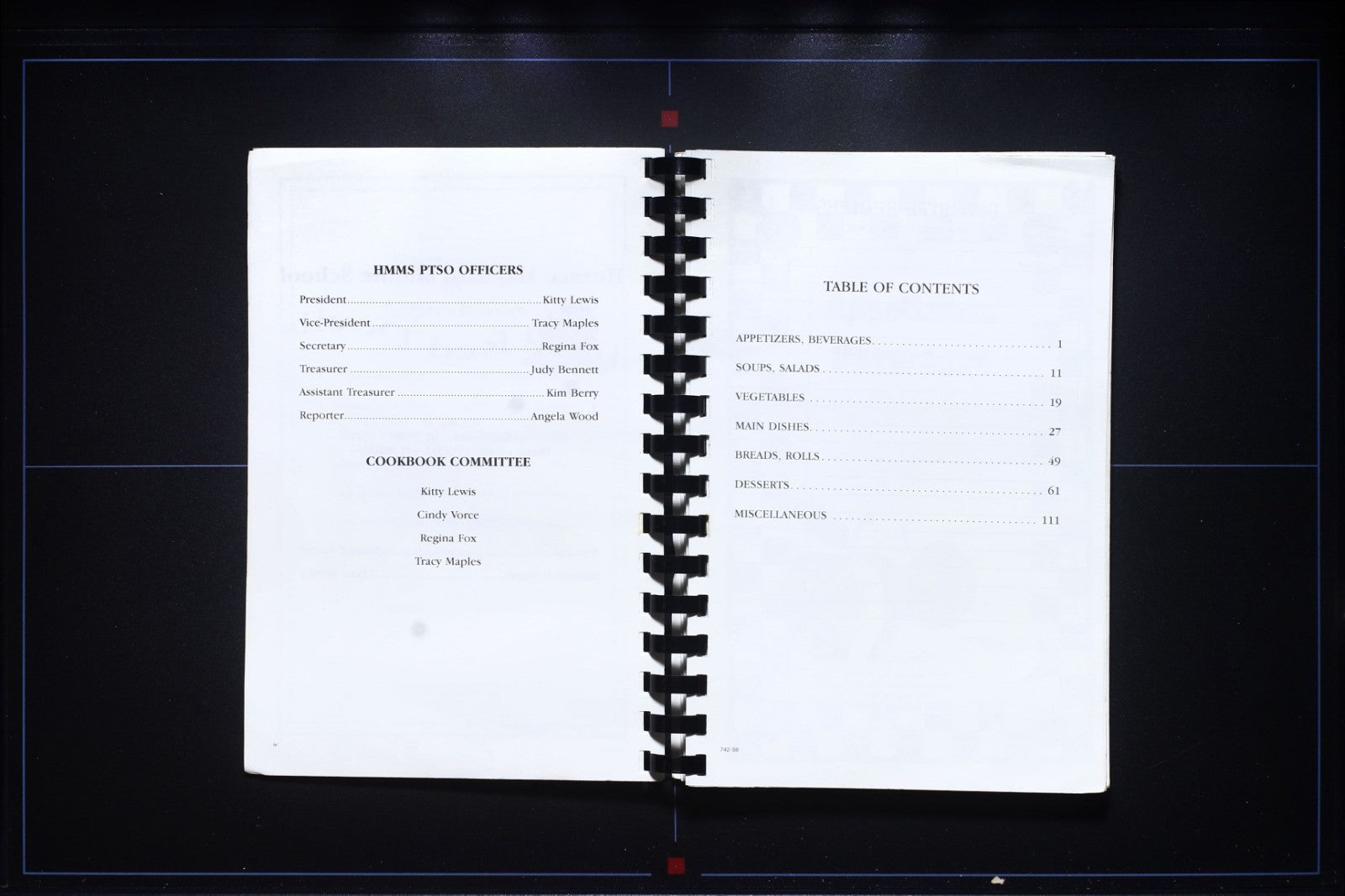 Horace Maynard Middle School Cookbook (90s) - Maynardville, Tennessee