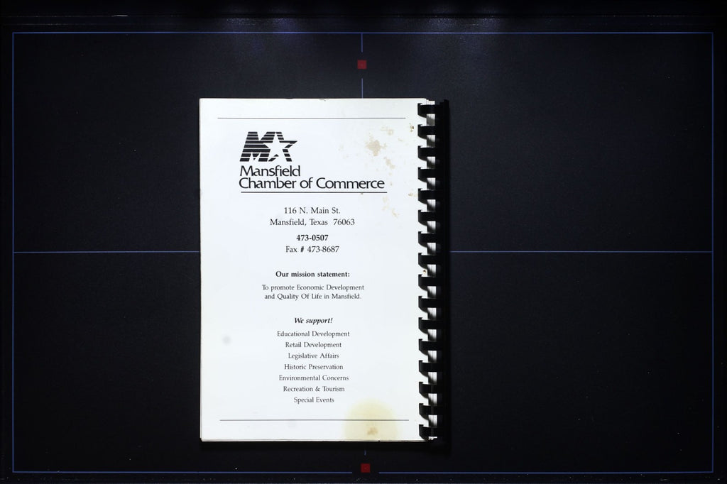 Mansfield Chamber of Commerce (1994) - Texas Recipes - Vintage Cookbook