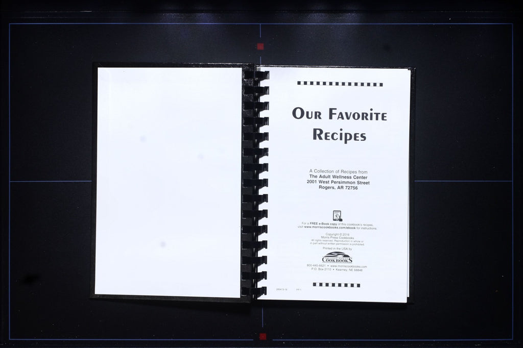 Adult Wellness Center Cookbook (2016) - Rogers, Arkansas - Community Recipes