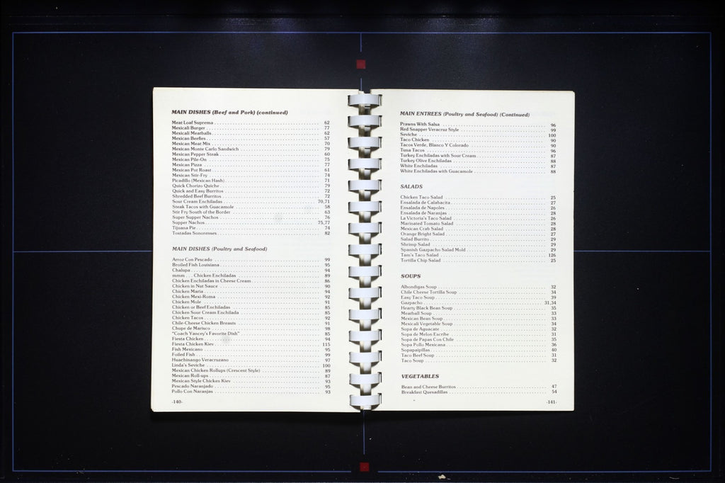 California's Favorite Mexican Foods Cookbook - Home Economists Recipes 