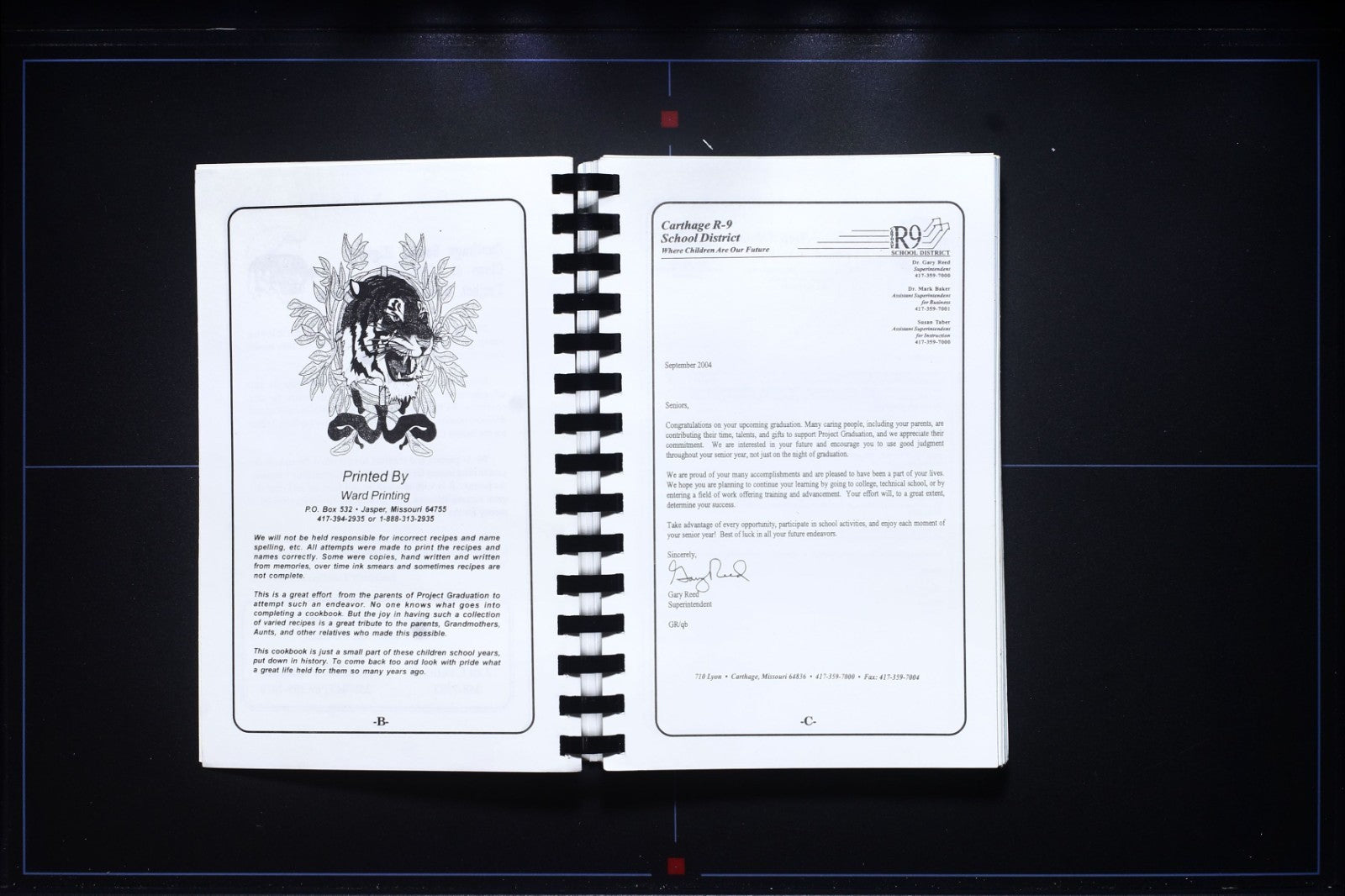 Carthage High School Cookbook (2005) - Missouri Community Recipes