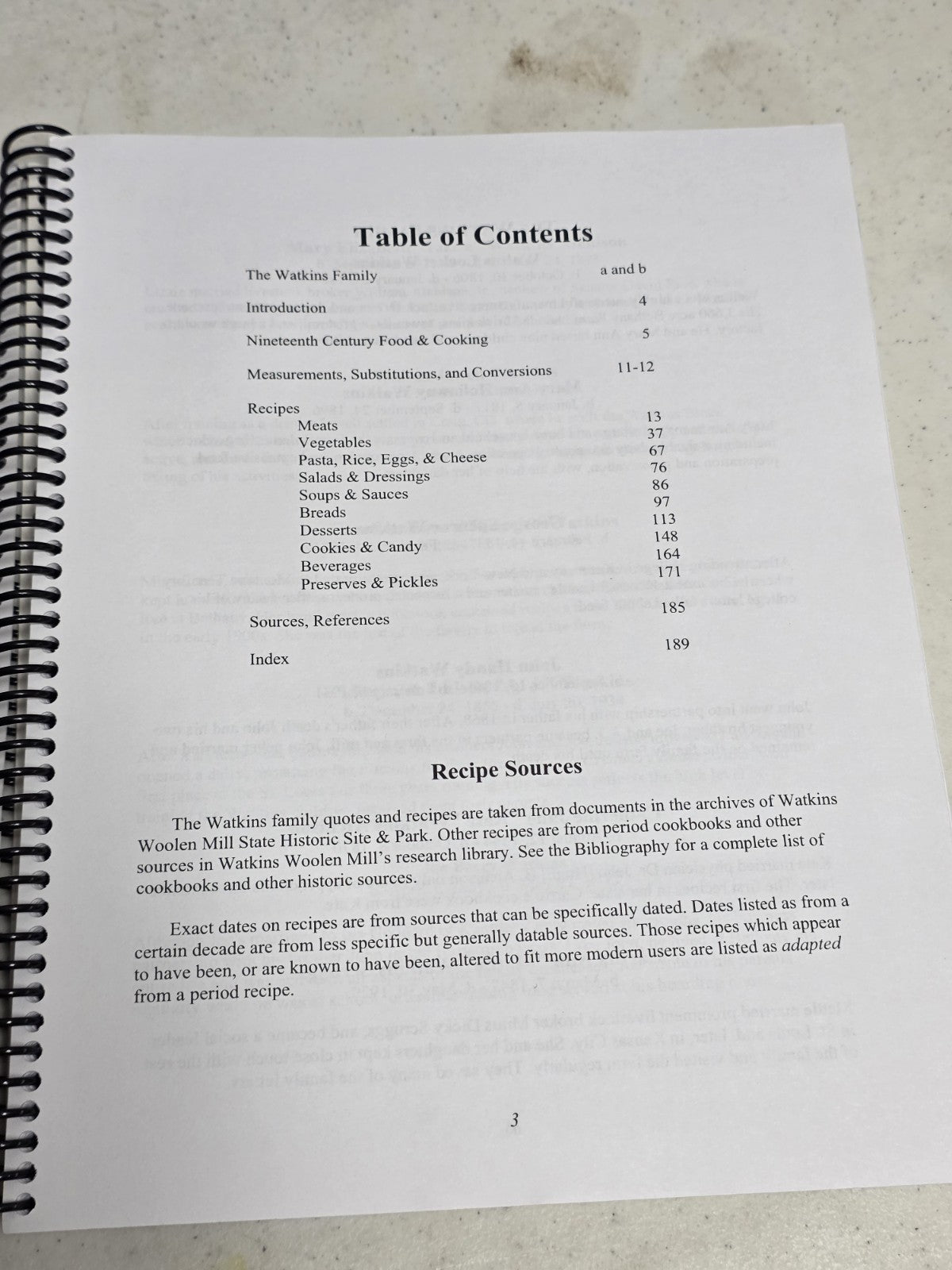 The Watkins Mill Cookbook (2008) - Lawson, Missouri - Spiral