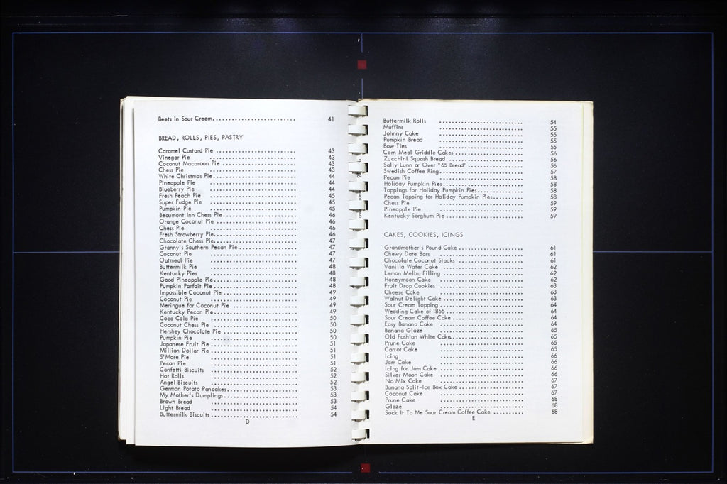 Senior Center Cookbook (1979) - Owensboro Daviess County Kentucky