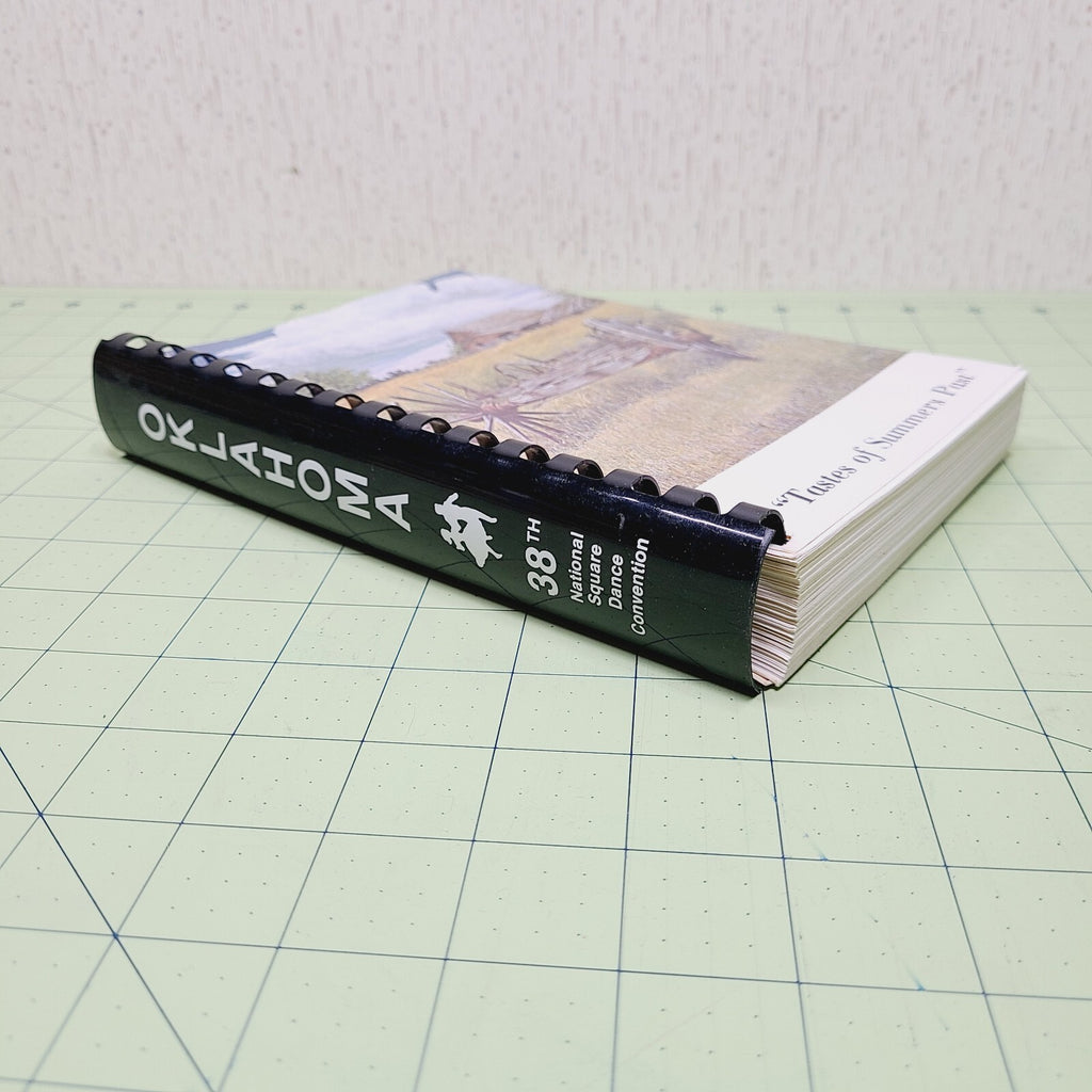 Tastes of Summers Past Cookbook (1989) 38th Square Dance Convention OKC Oklahoma