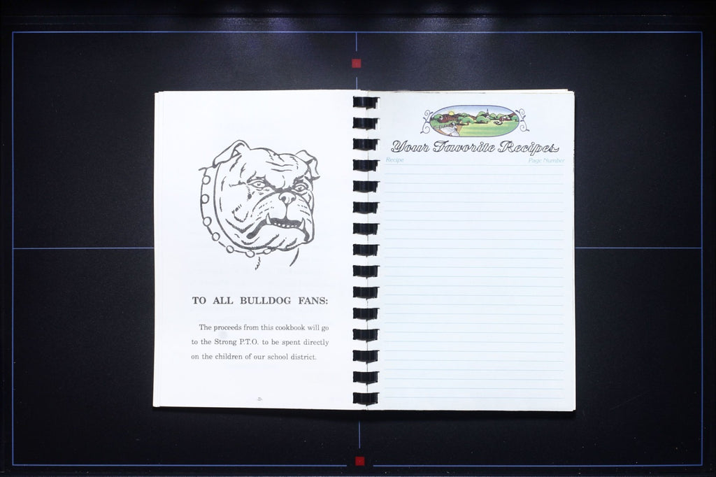 Sharing Our Best - Strong PTO (1992) - Arkansas Recipes, Vintage Cookbook