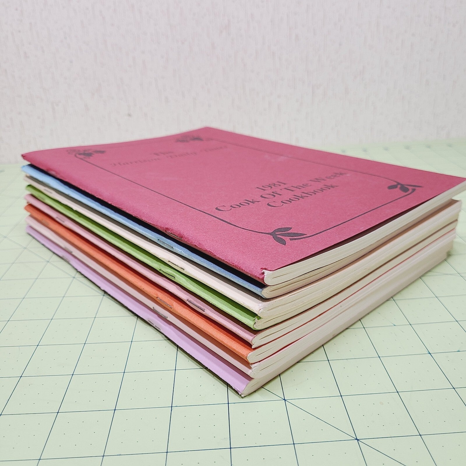 Lot of 8 - Harrison Daily Times Cookbook - Arkansas Community Recipes