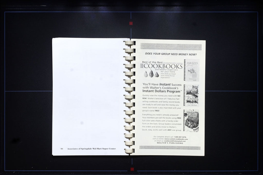 Walmart Supercenter CMN Cookbook - Springdale, Arkansas - Vintage Recipes