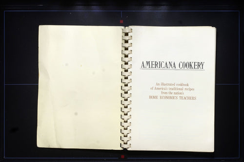 Americana Cookery Cookbook - Recipes of Home Economics Teachers - Vintage