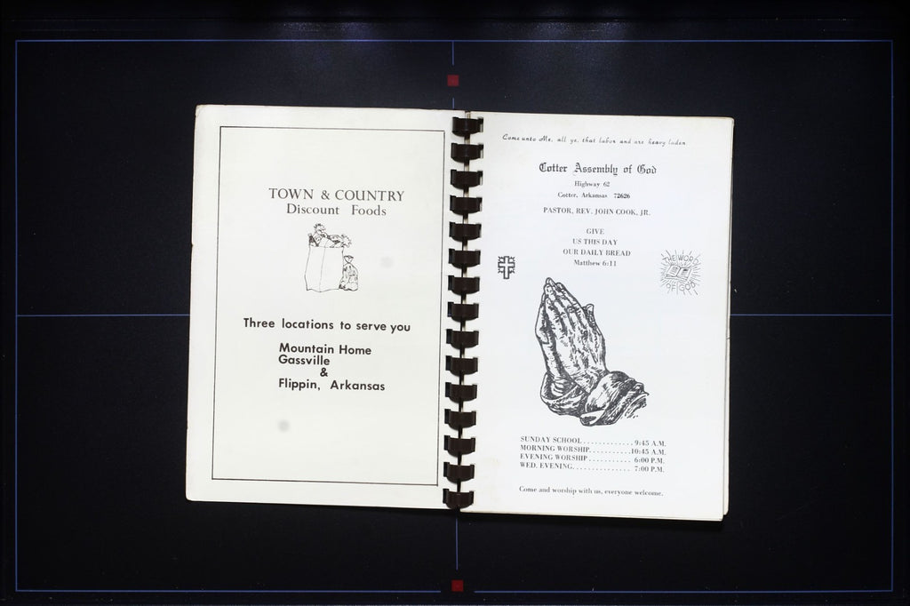 Cotter Assembly of God (Arkansas) - Thin Cookbook (46 Pages)