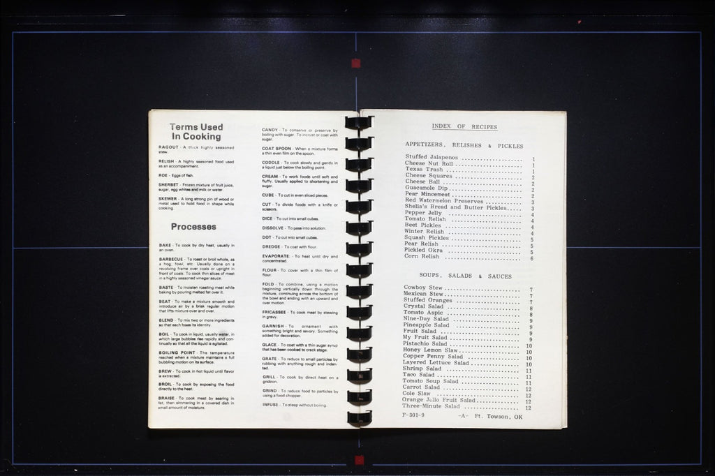 Ft. Towson Baptist Church Cookbook (1979) - Oklahoma Vintage Recipes