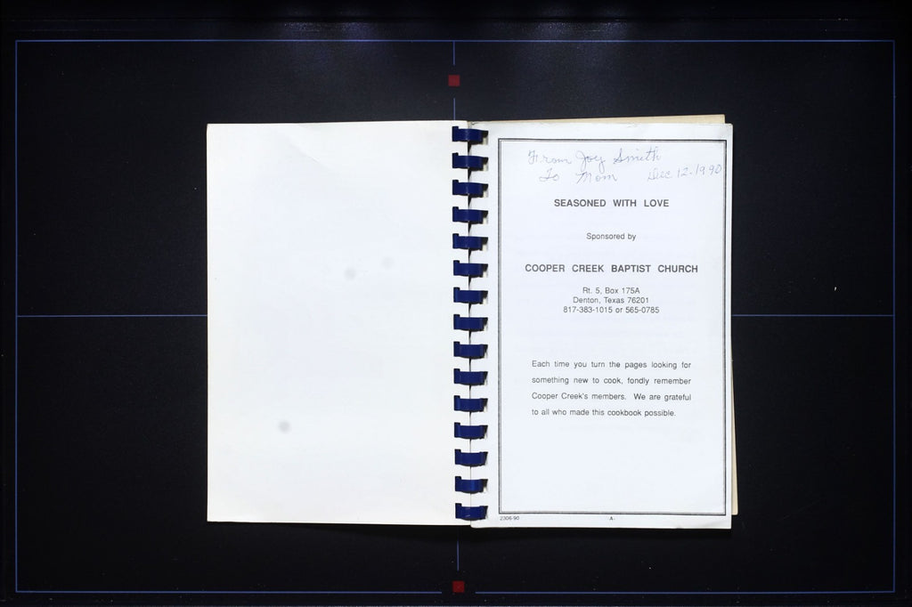 Cooper Creek Baptist Church - Denton, Texas - Community Cookbook Recipes