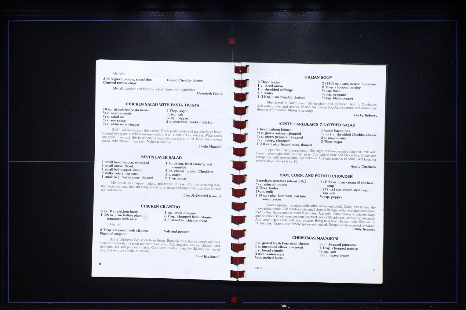 Lincoln Elementary School PTO Cookbook - Exeter, California - Recipes Thin Book